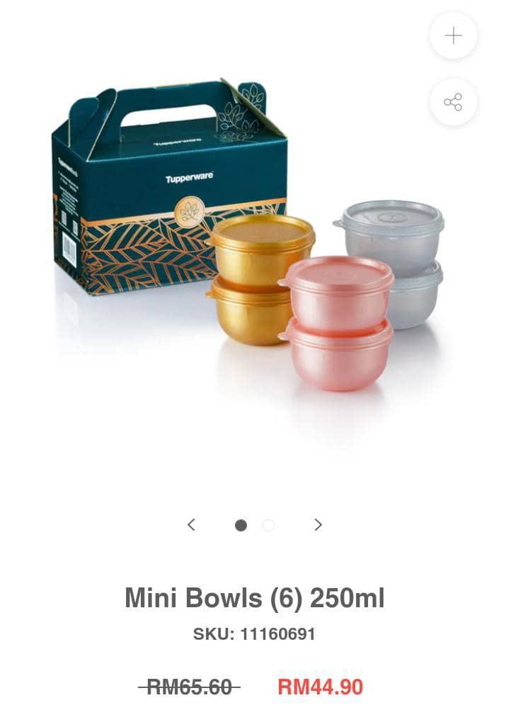 Mini Bowls (6) 250ml