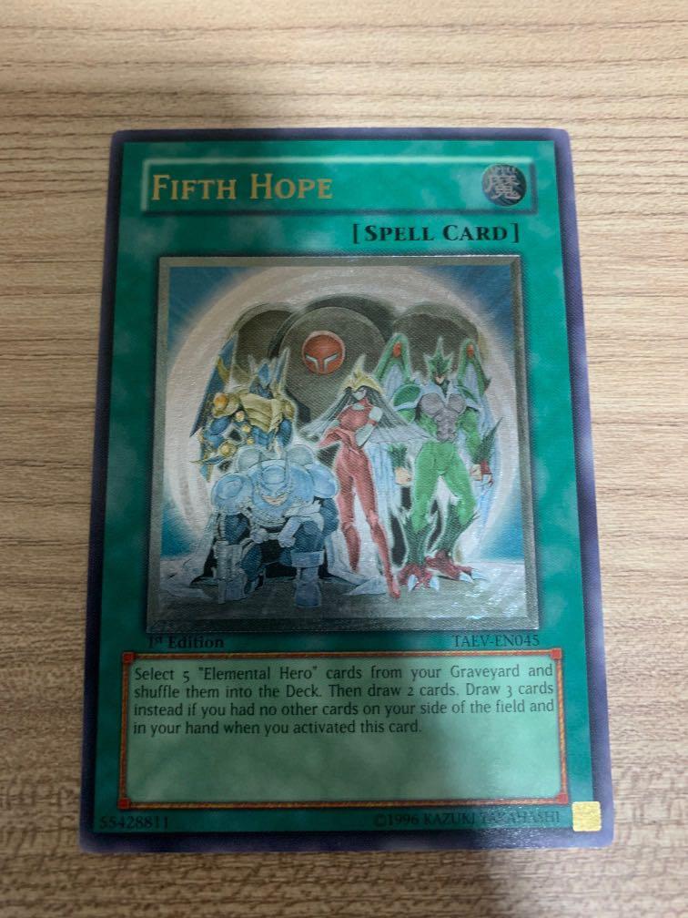 fifth hope yugioh card Fifth Hope (Ultimate Rare)