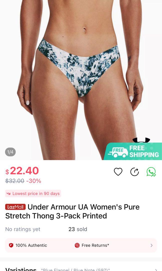 Under armour sport thongs