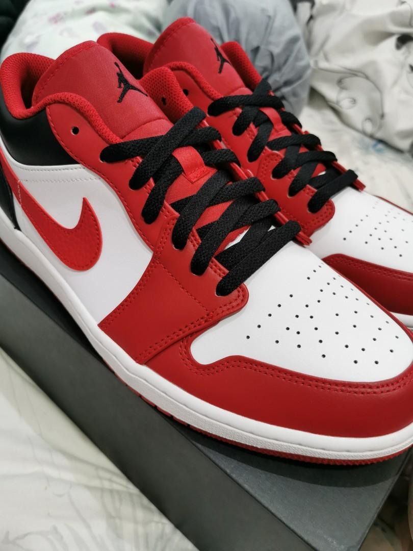 air jordan low red