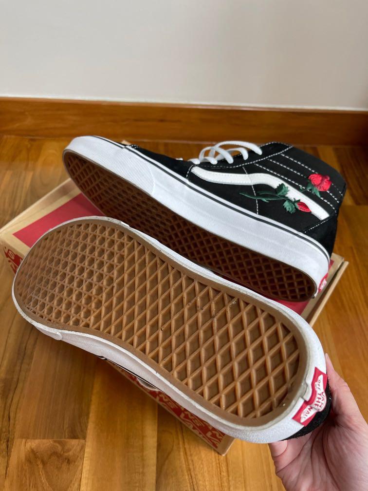 Vans SK8-HI Rose, Men's Fashion, Footwear, Sneakers on Carousell