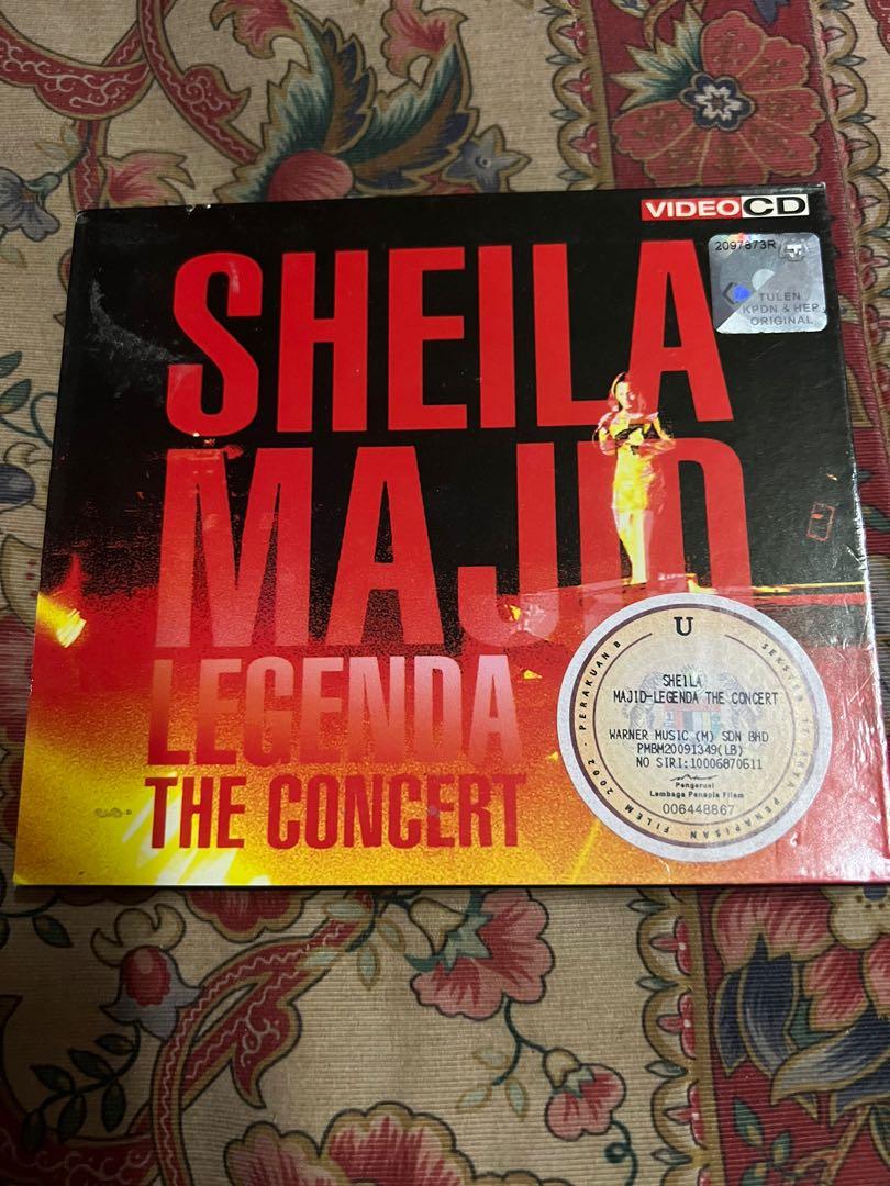VCD Legenda The Concert Sheila Majid, Hobbies & Toys, Music & Media