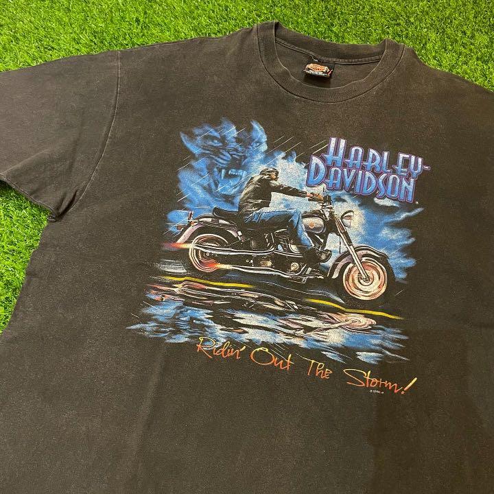 Vintage 1998 Harley Davidson Ridin Out the Storm Browne's Corpus