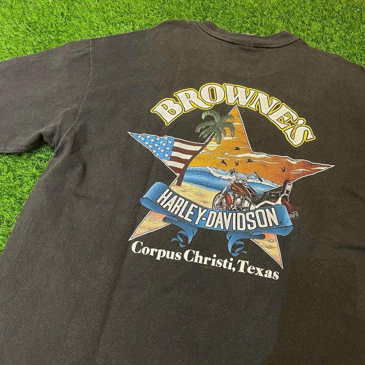 Vintage 1998 Harley Davidson Ridin Out the Storm Browne's Corpus