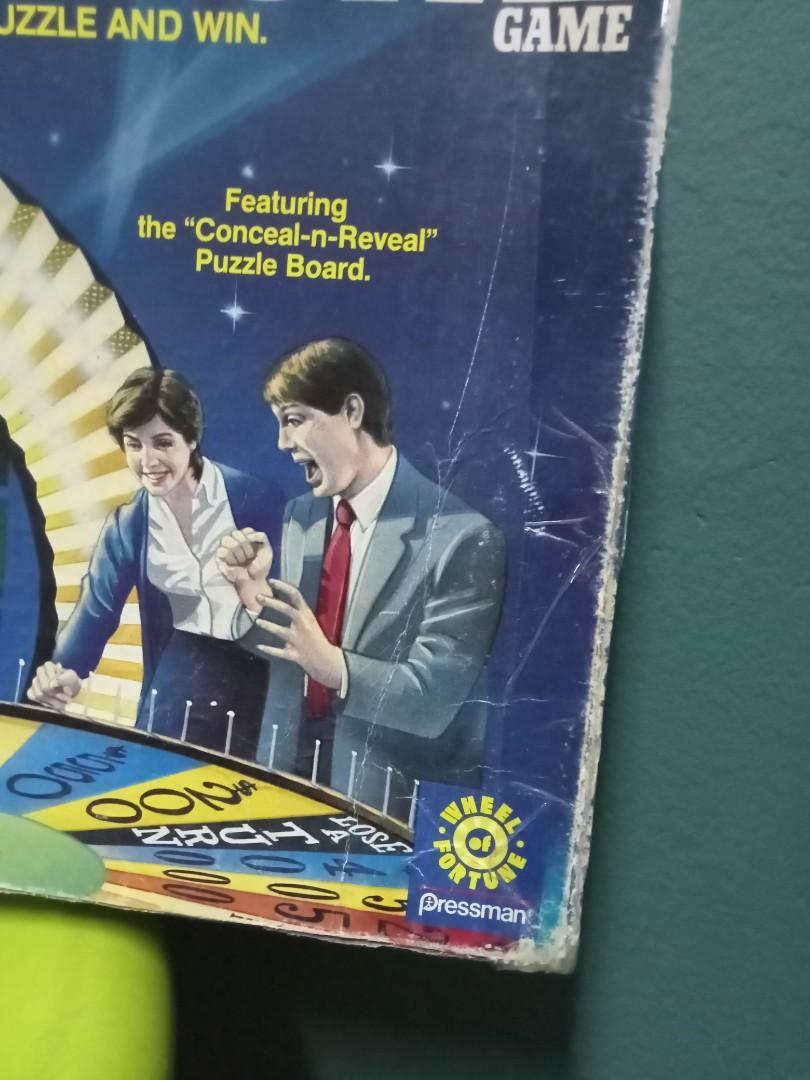 Vintage Wheel of fortune game, Hobbies & Toys, Toys & Games on Carousell