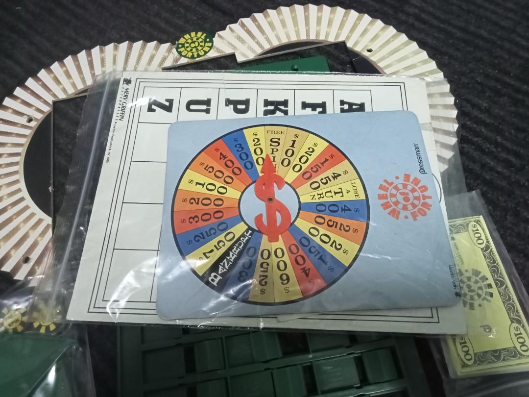 Vintage Wheel of fortune game, Hobbies & Toys, Toys & Games on Carousell