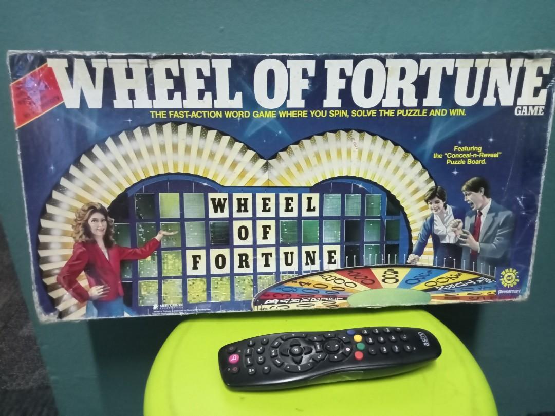 Vintage Wheel of fortune game, Hobbies & Toys, Toys & Games on Carousell