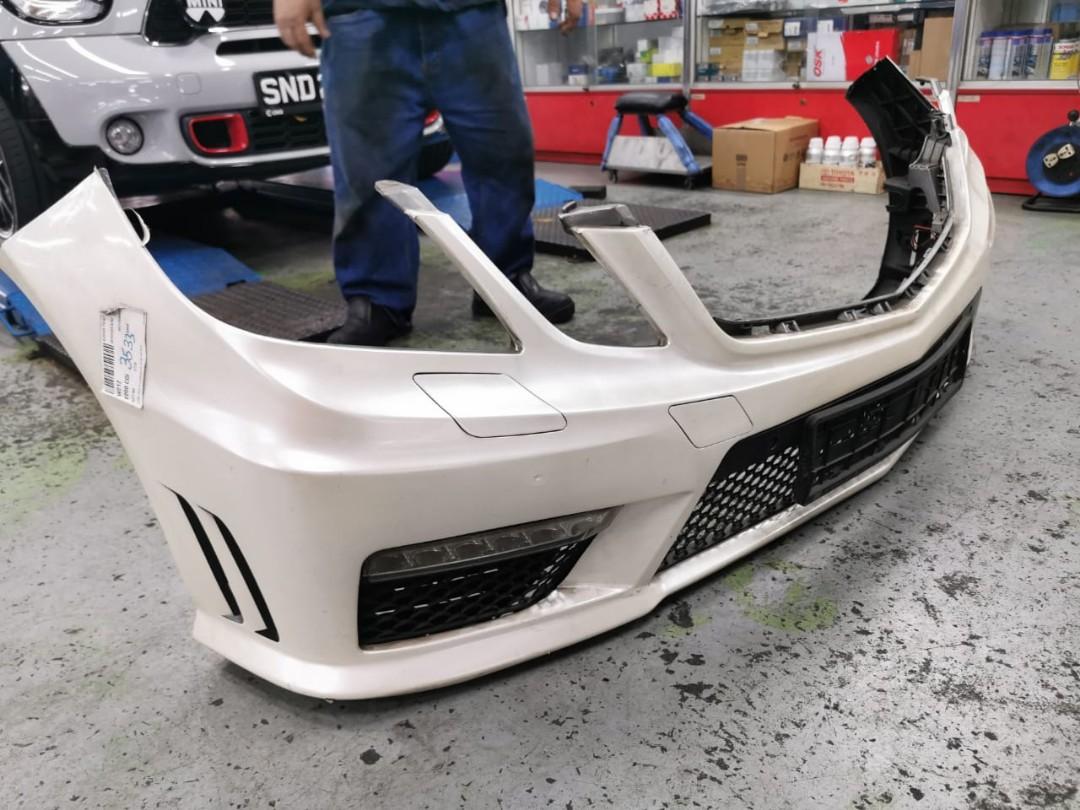W212 hot sale front bumper