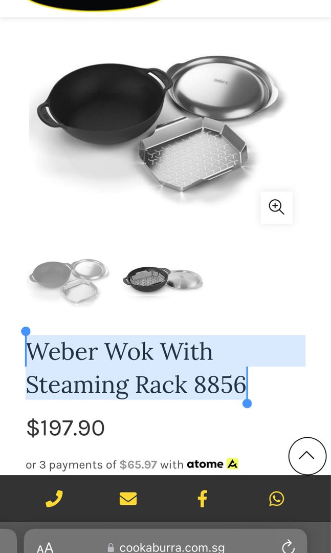 er wok for er grill, TV & Home Appliances, Kitchen Appliances