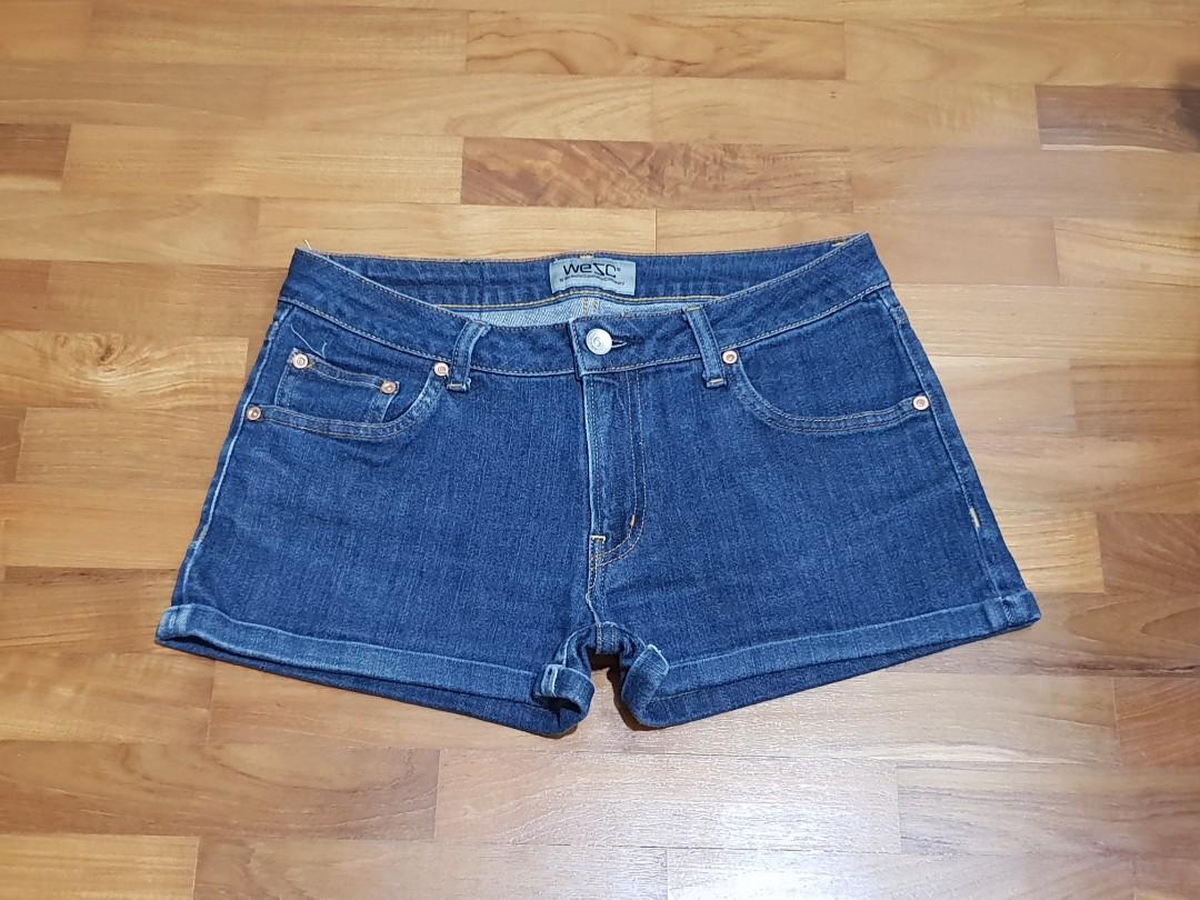 WeSC Ladies Mini Jeans Shorts Size 28 Women s Fashion Bottoms