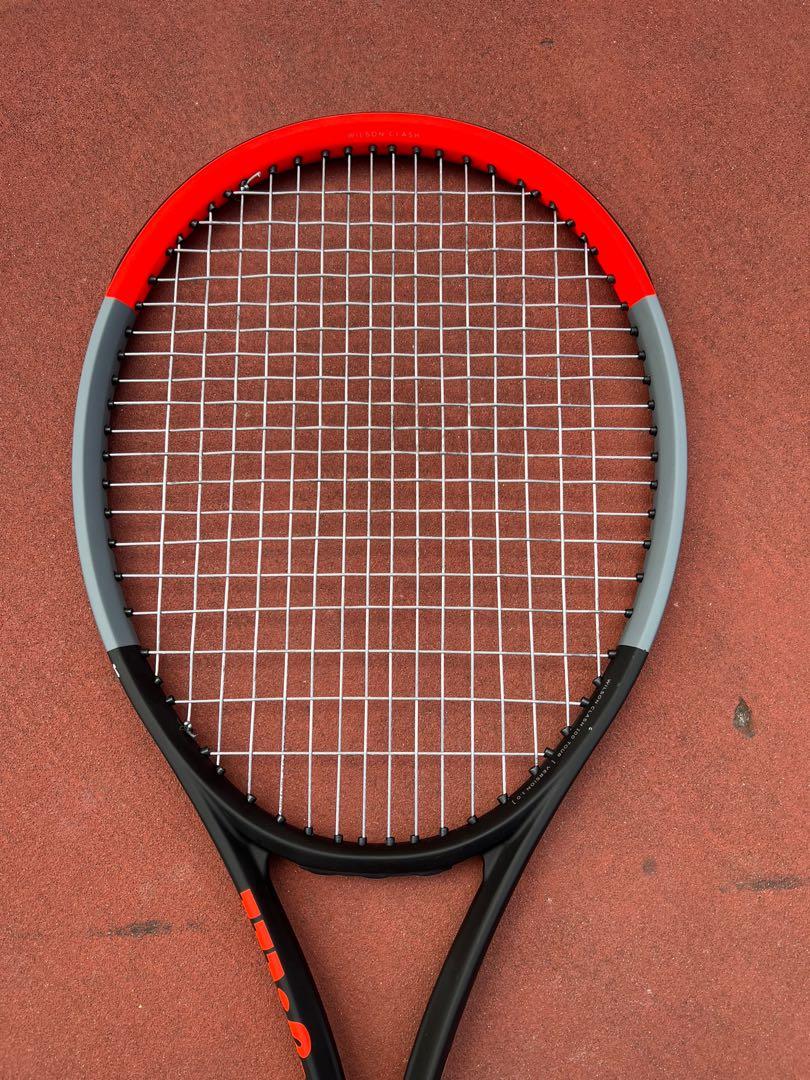 Wilson Clash 100 Tour V1, Sports Equipment, Sports & Games, Racket