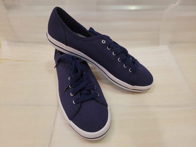 Keds Kickstart Ladies Sneaker Shoe Navy Blue 39.5