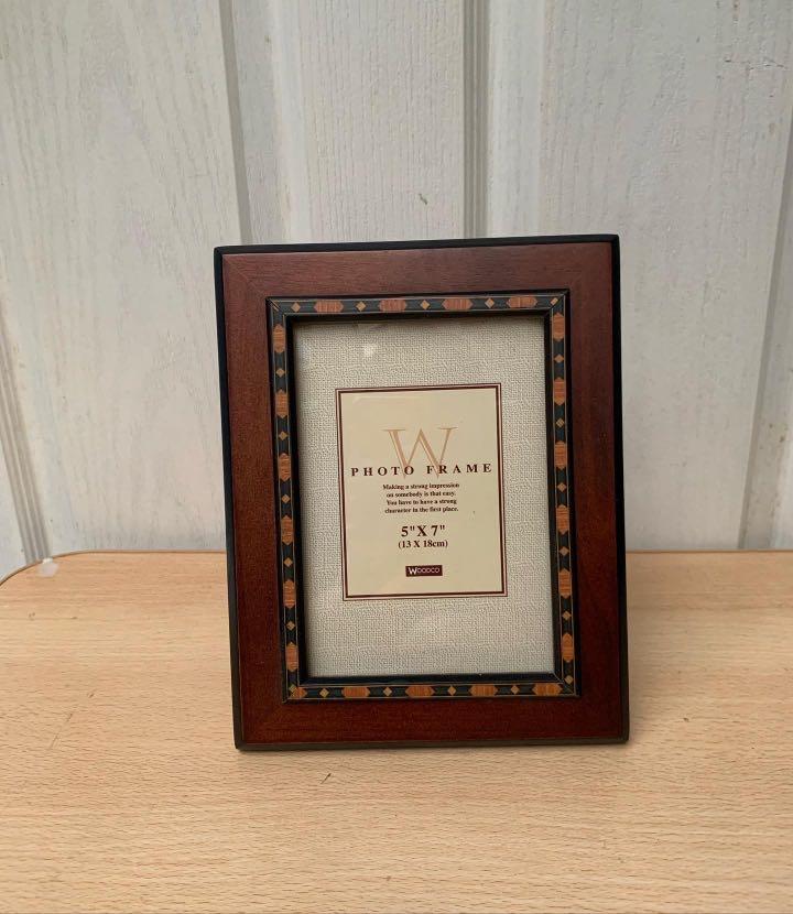 Wooden Glass Photo Frame set, Furniture & Home Living, Home Decor