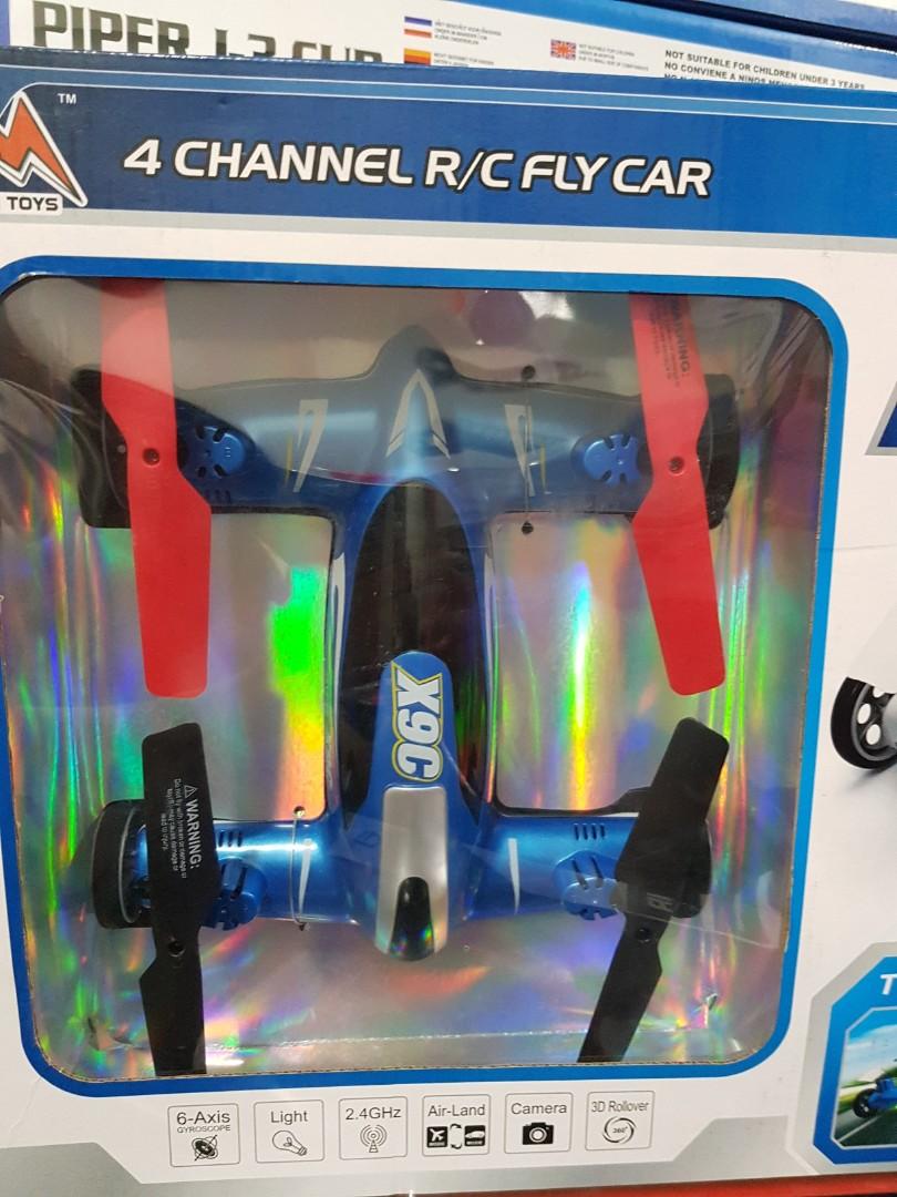 X9C 2 in1 Land & Flying Mode Car, Hobbies & Toys, Toys & Games on Carousell