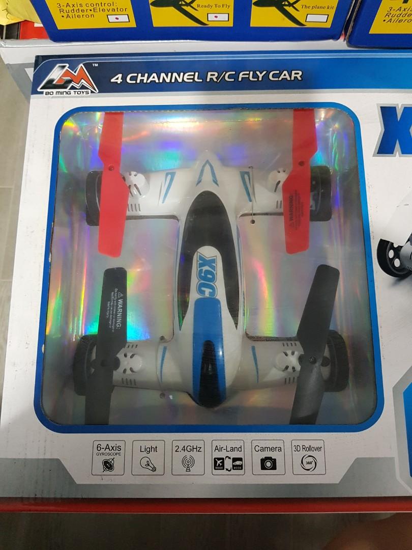 X9C 2 in1 Land & Flying Mode Car, Hobbies & Toys, Toys & Games on Carousell