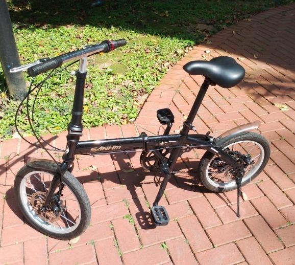 16" foldable bicycle, Sports Equipment, Bicycles & Parts, Bicycles on