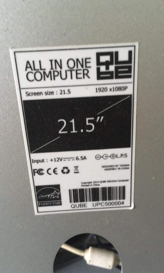 2nd Hand Computer 21.5inch, Computers & Tech, Desktops on Carousell