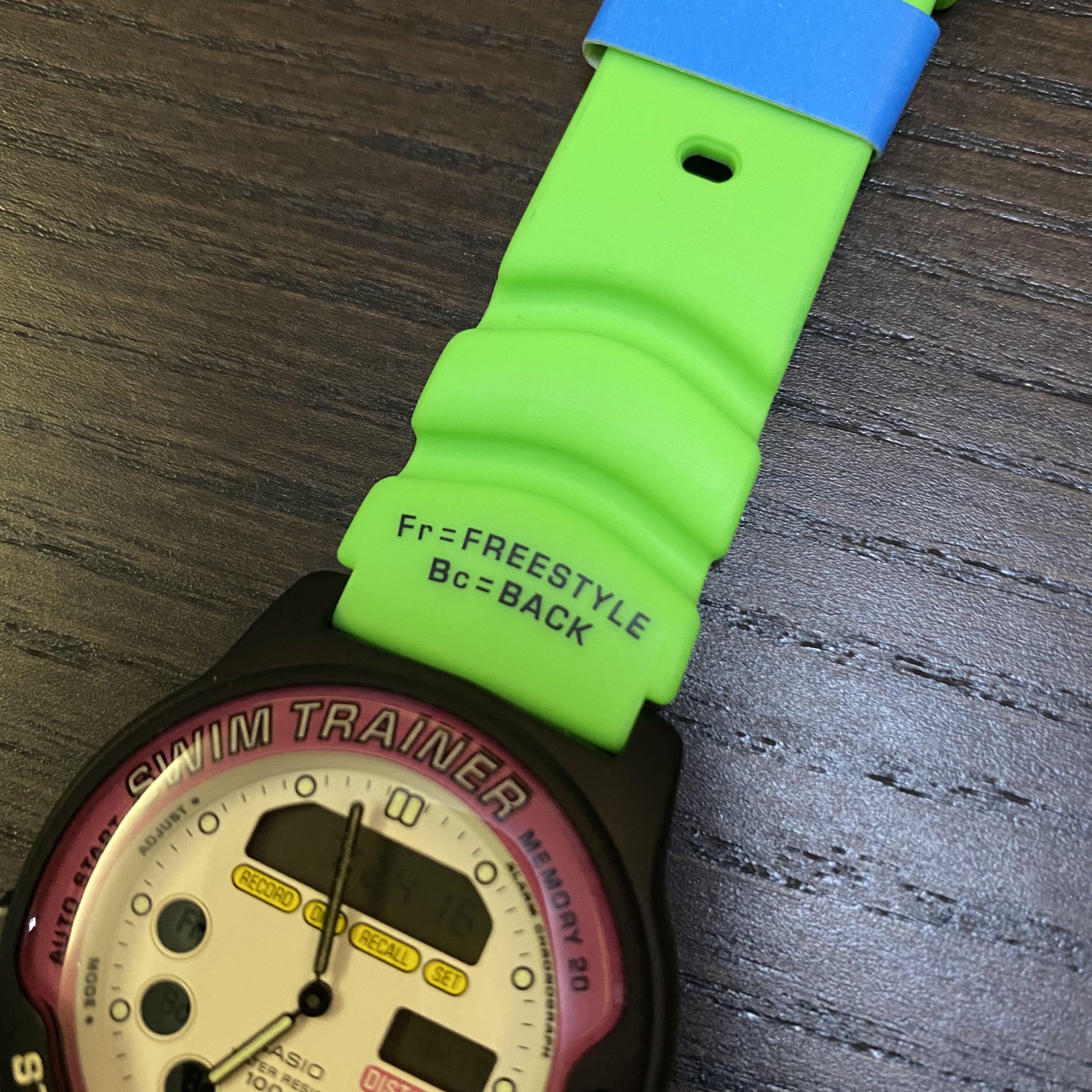 80 90 CASIO SWM 100 Swim Trainer