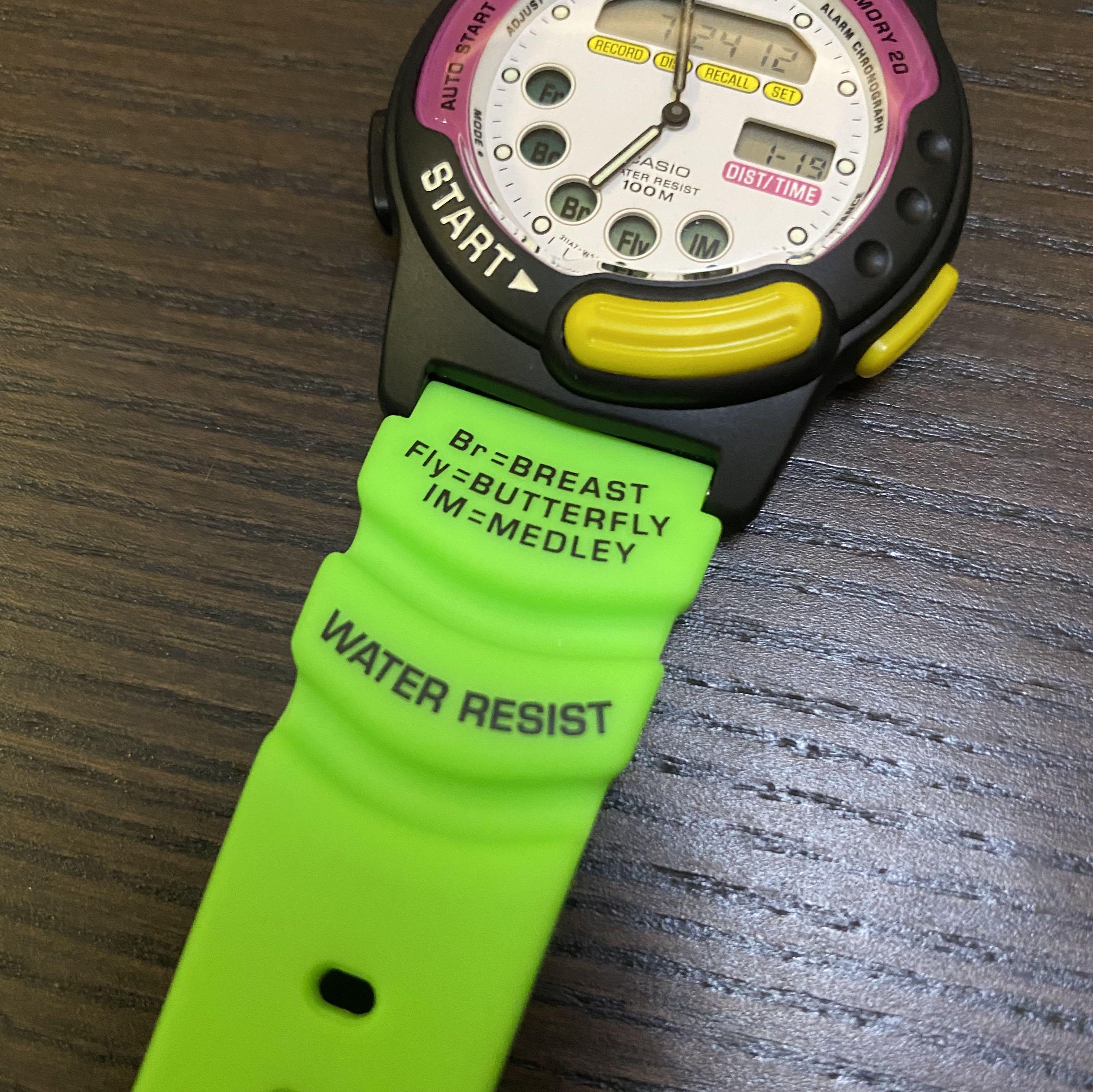 80 90 CASIO SWM 100 Swim Trainer