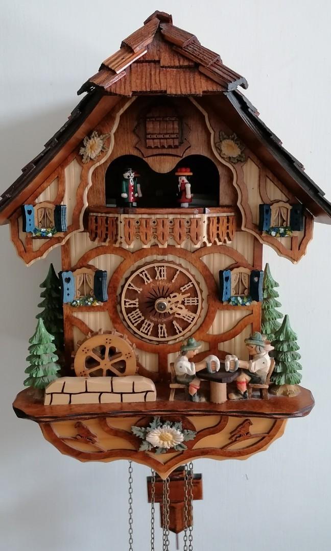 維修唂咕,布穀鳥鐘甩鏈專家! 180元起修理停擺... Cuckoo clock repair service, 傢俬＆家居, 家居裝飾