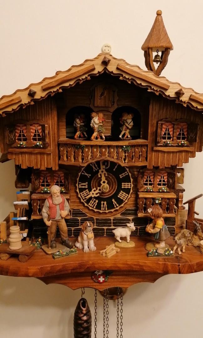維修唂咕,布穀鳥鐘甩鏈專家! 180元起修理停擺... Cuckoo clock repair service, 傢俬＆家居, 家居裝飾