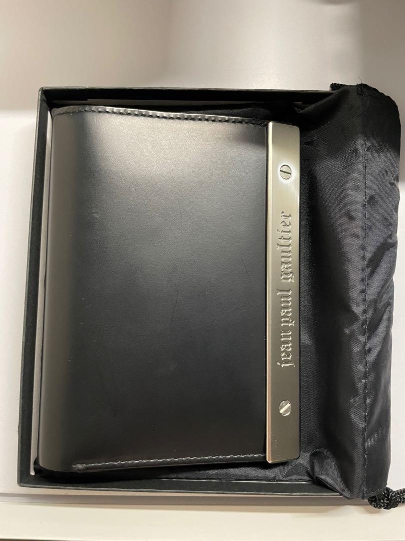 中古99%新經典懷舊Jean Paul Gaultier JPG 80年代鐵牌大銀包, 名牌