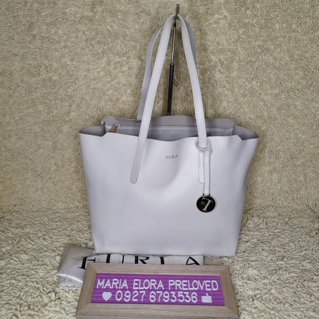 Furla Sally tote bag, Luxury, Bags & Wallets on Carousell