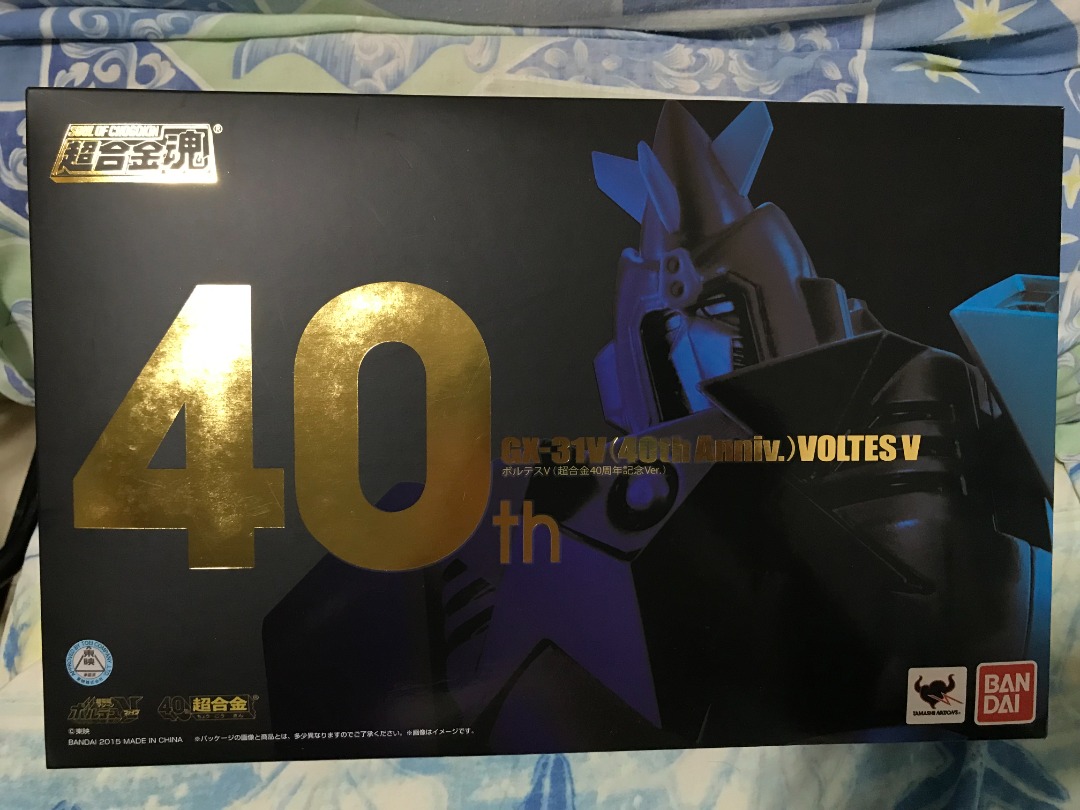 超合金魂GX-31V V型電磁俠40週年紀念版, 興趣及遊戲, 玩具& 遊戲類