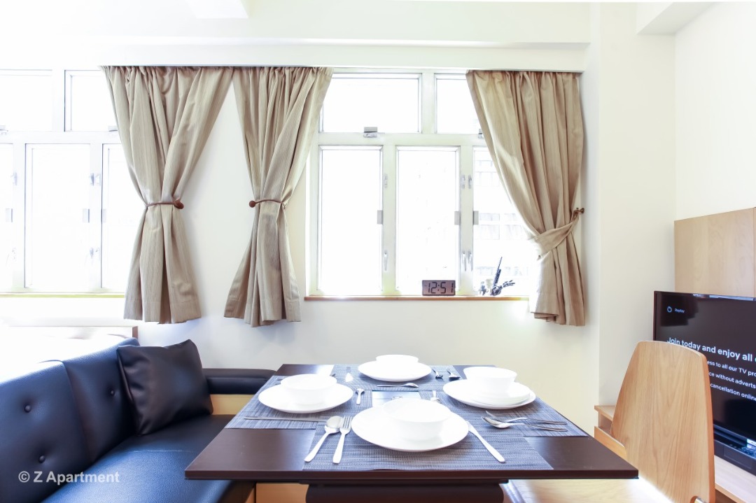 Short-term lease, Wan Chai, Studio, Serviced apartment, Move-in immediately, No commission, Fully furnished62865879787649111
