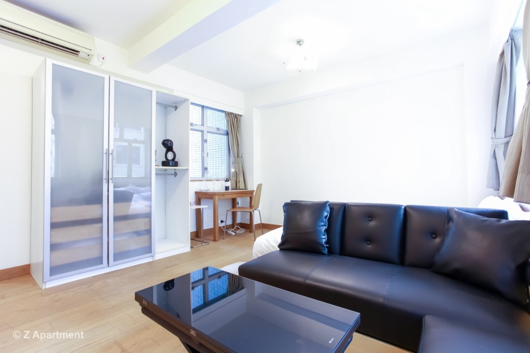 Short-term lease, Wan Chai, Studio, Serviced apartment, Move-in immediately, No commission, Fully furnished62865879787649112