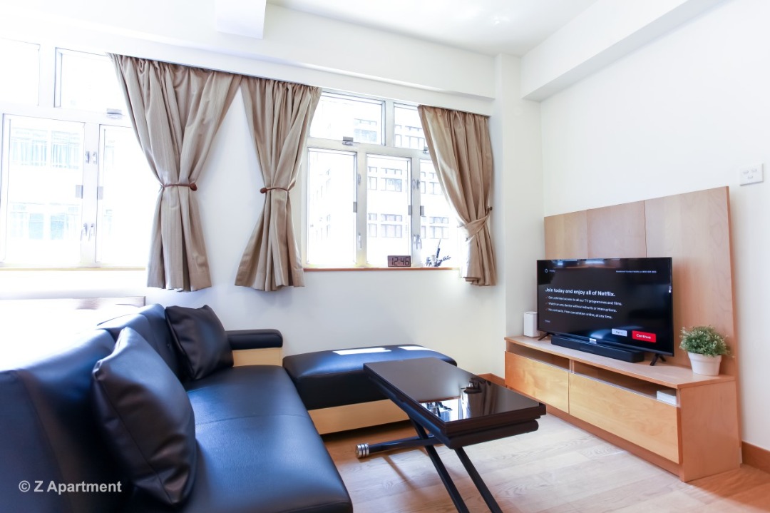Short-term lease, Wan Chai, Studio, Serviced apartment, Move-in immediately, No commission, Fully furnished628658797876491128