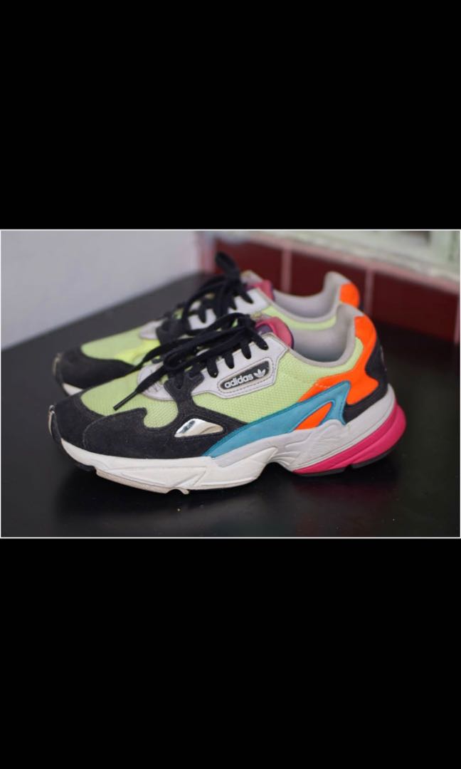 Adidas Falcon W Multicolor Original Fesyen Wanita Sepatu di