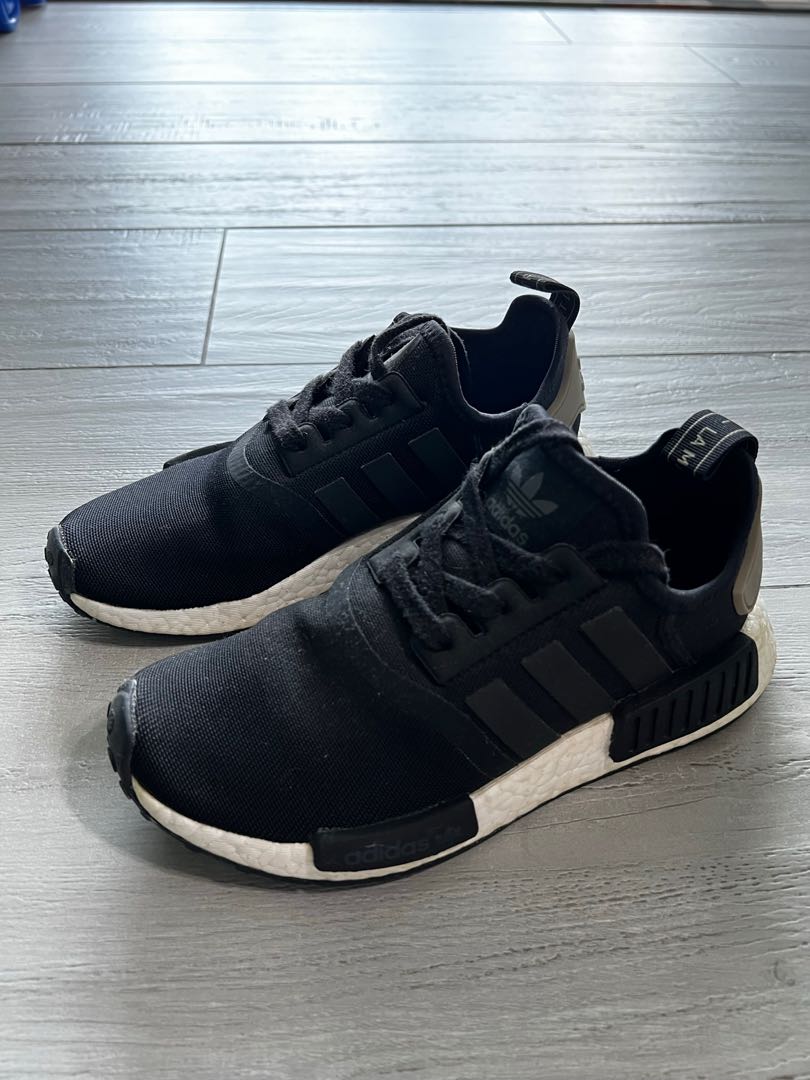 laceless nmd black
