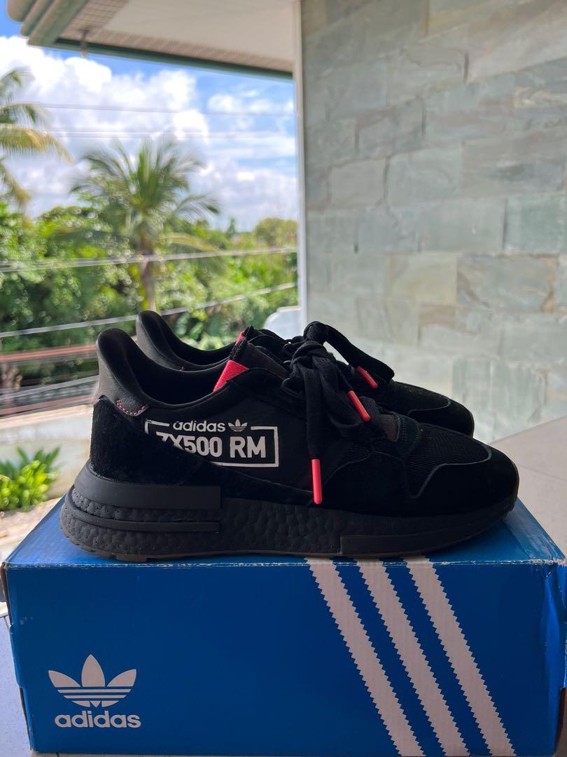 Traditional accumulate pedestal Adidas ZX 500 RM Black, Women's Fashion, Footwear, Sneakers on Carousell