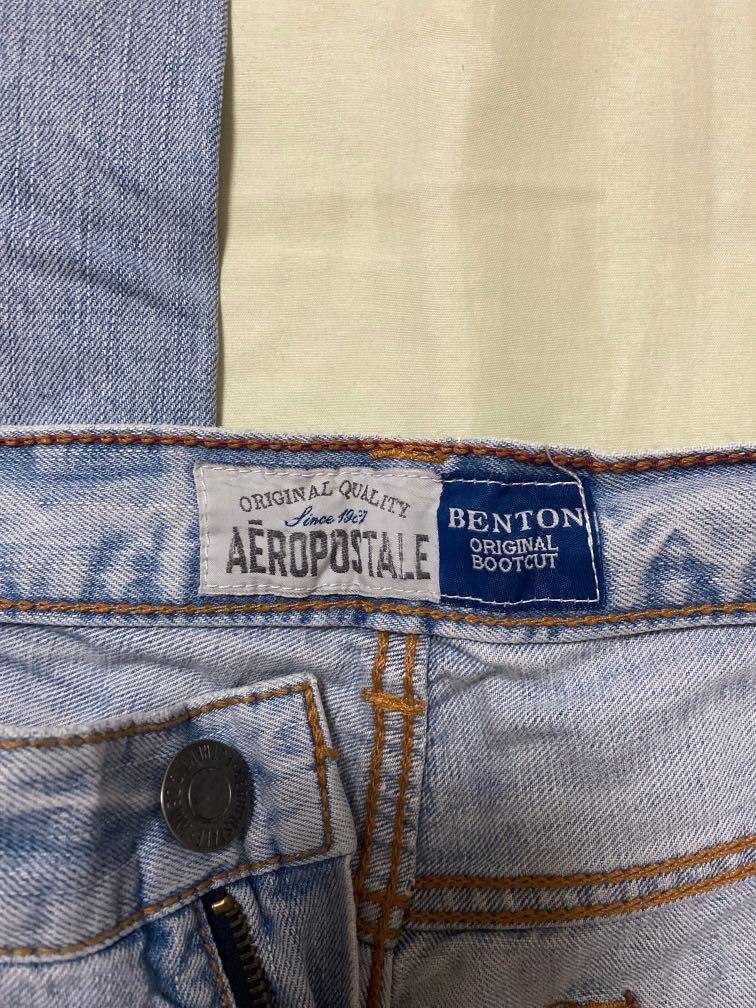 Aeropostale mens benton new arrivals original bootcut jeans