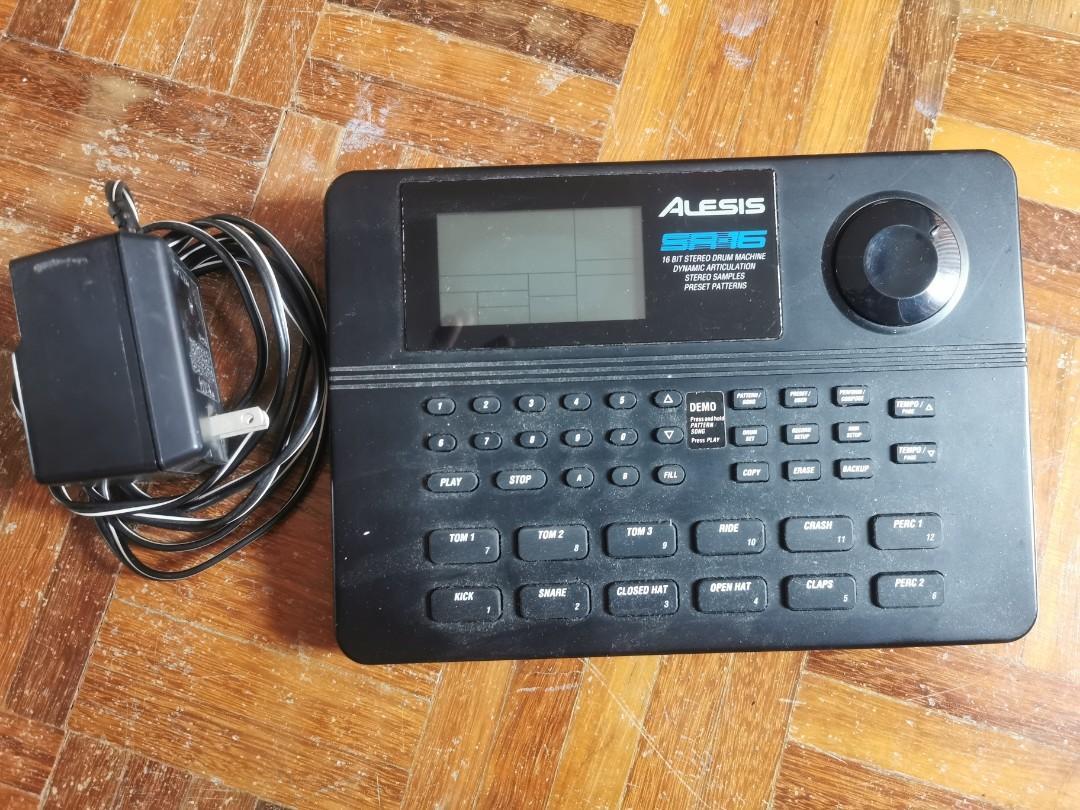 Alesis sr16 shop drum machine