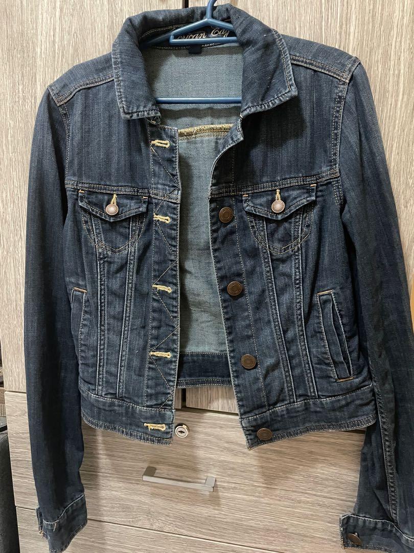 American Eagle Denim Jacket Women s Fashion Coats Jackets and