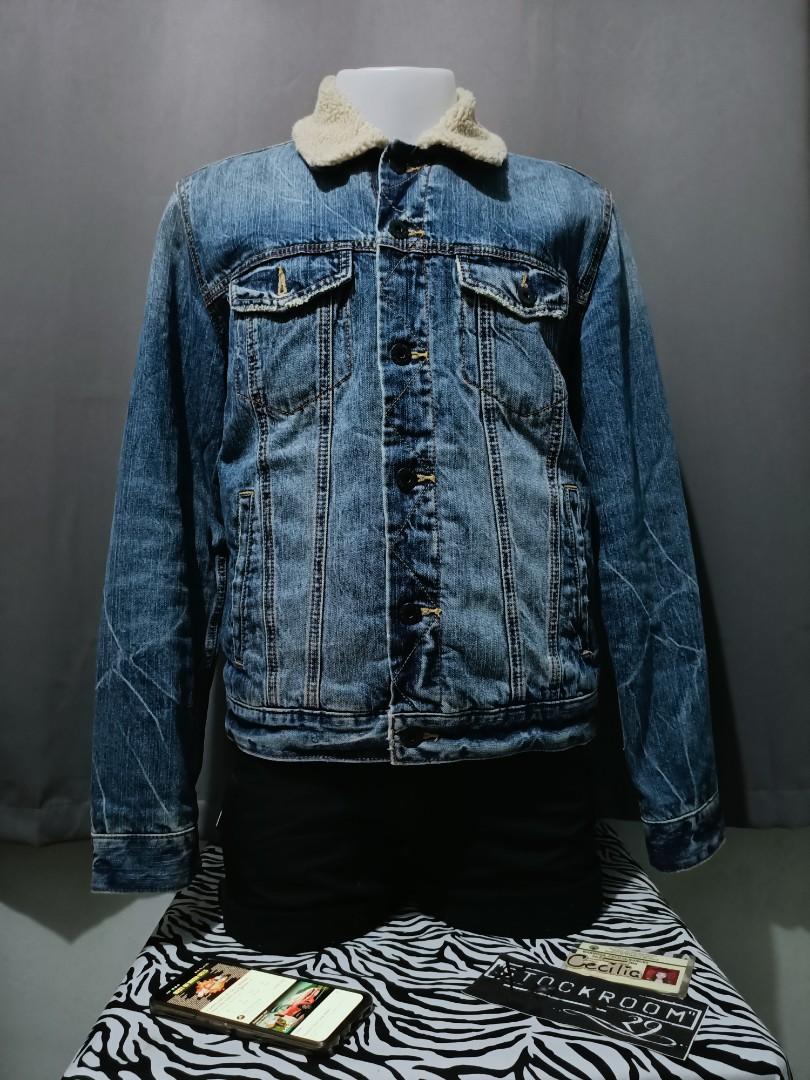 American eagle hotsell sherpa denim jacket