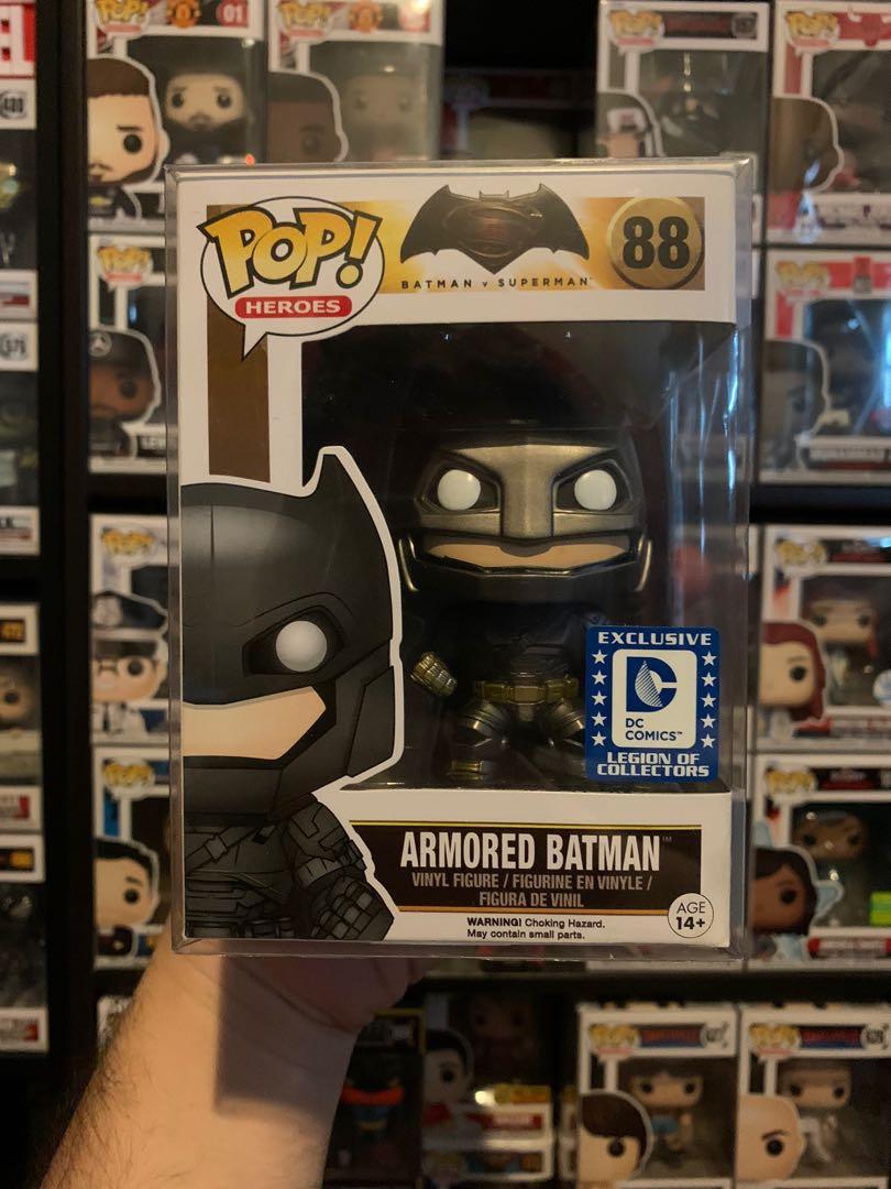 Armored Batman from Batman vs Superman DC Comics Legion of Collectors  Exclusive Funko Pop #88, Hobbies & Toys, Toys & Games on Carousell