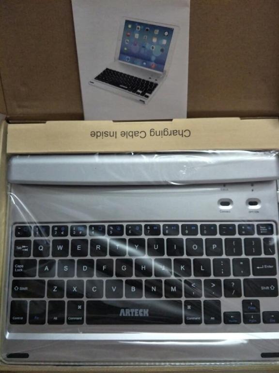 Arteck HB065 Wireless Bluetooth Keyboard for iPad 9.7, Computers & Tech