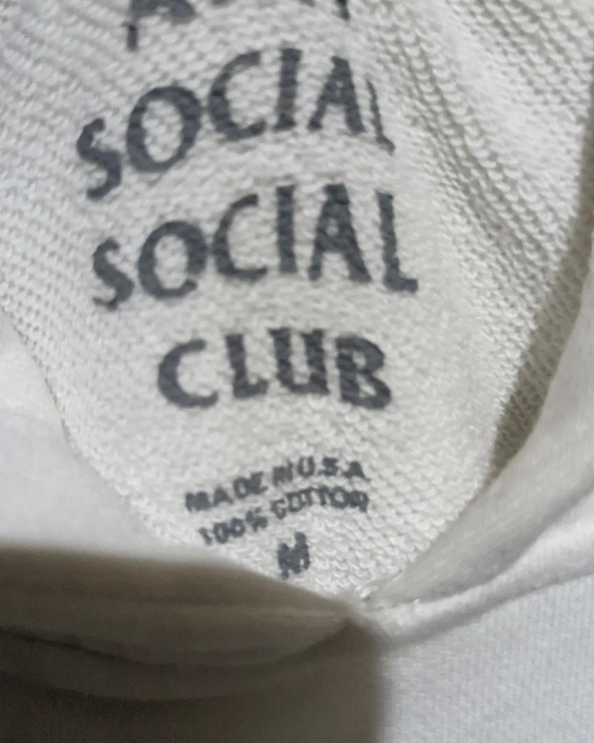 ASSC Bukake White Hoodie Anti Social Social Club