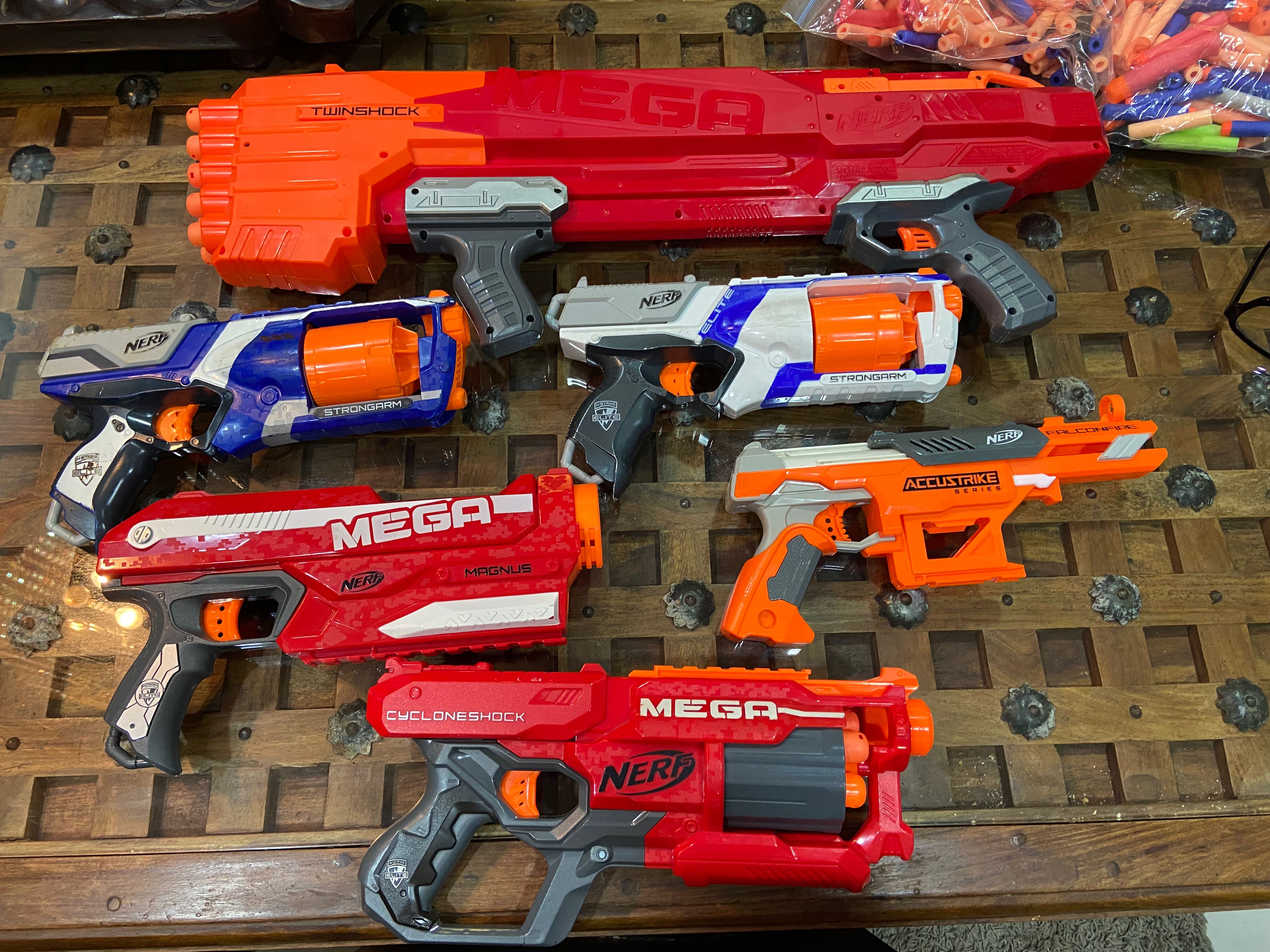 Assorted Nerf Guns, Hobbies \u0026 Toys 