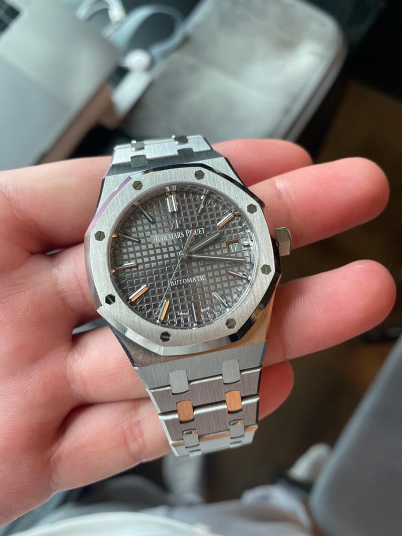 Audemars Piguet Royal Oak 15450ST Ruthenium Men s Fashion