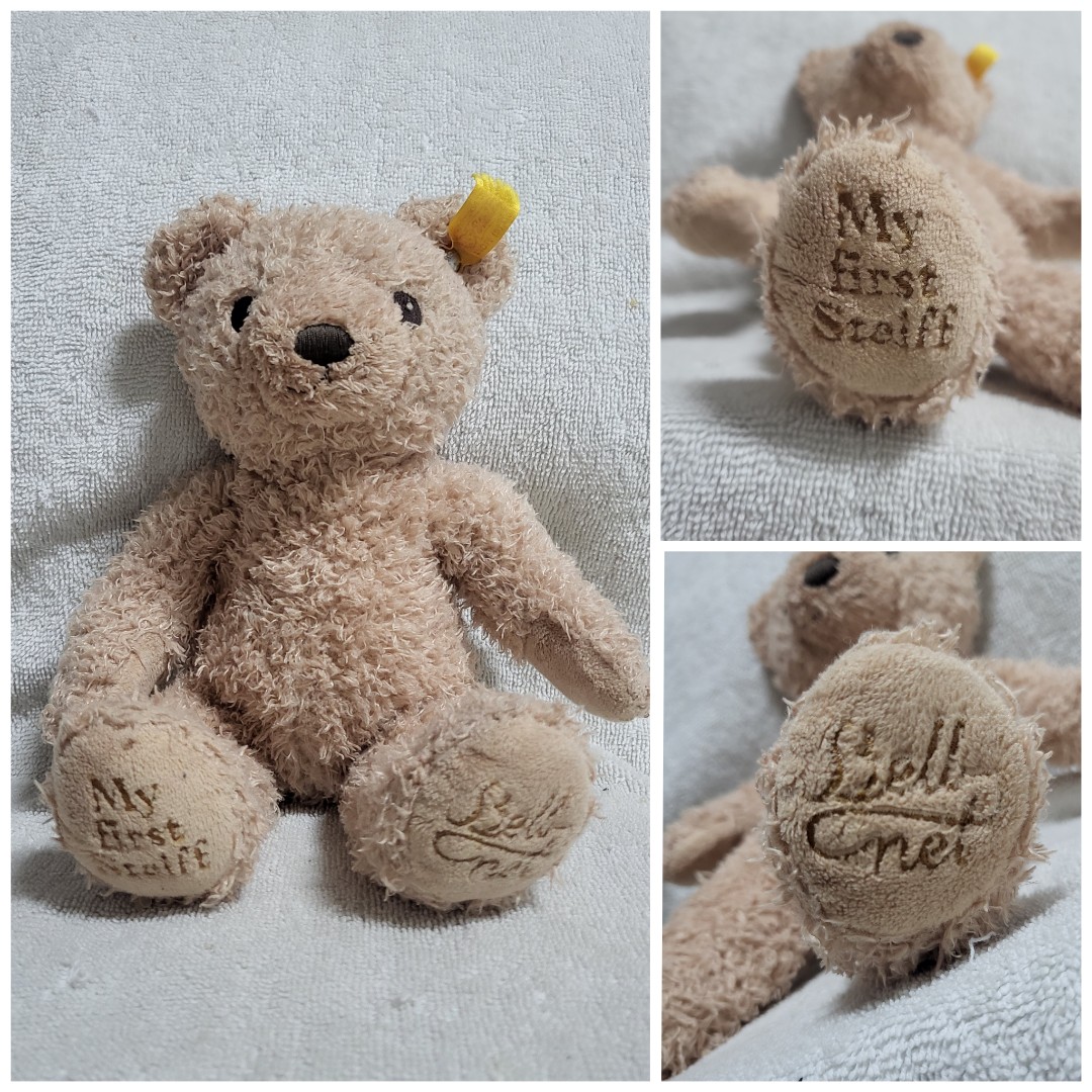 My first on sale steiff teddy bear
