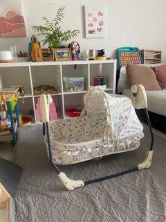 Baby Electric Rocker Bassinet Cot Auto Swing