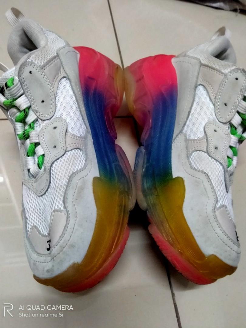 Balenciaga discount shoes rainbow