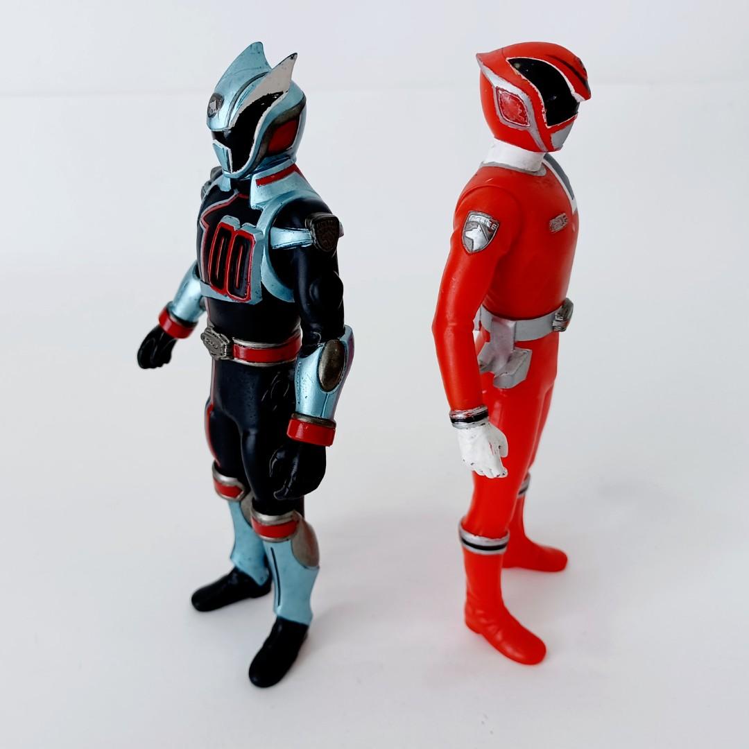 Bandai Power Rangers Time Force Timeranger Red Fighter Action