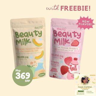 Beauty Milk Premium Japanese Melon and Strawberry Drink