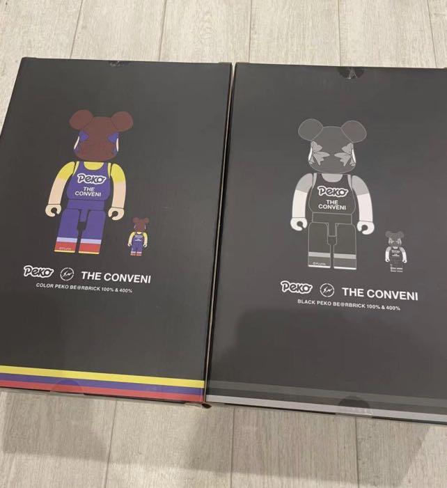 BE@RBRICK Bearbrick MILKY THE CONVENI Peko-chan 100% & 400% 便利店