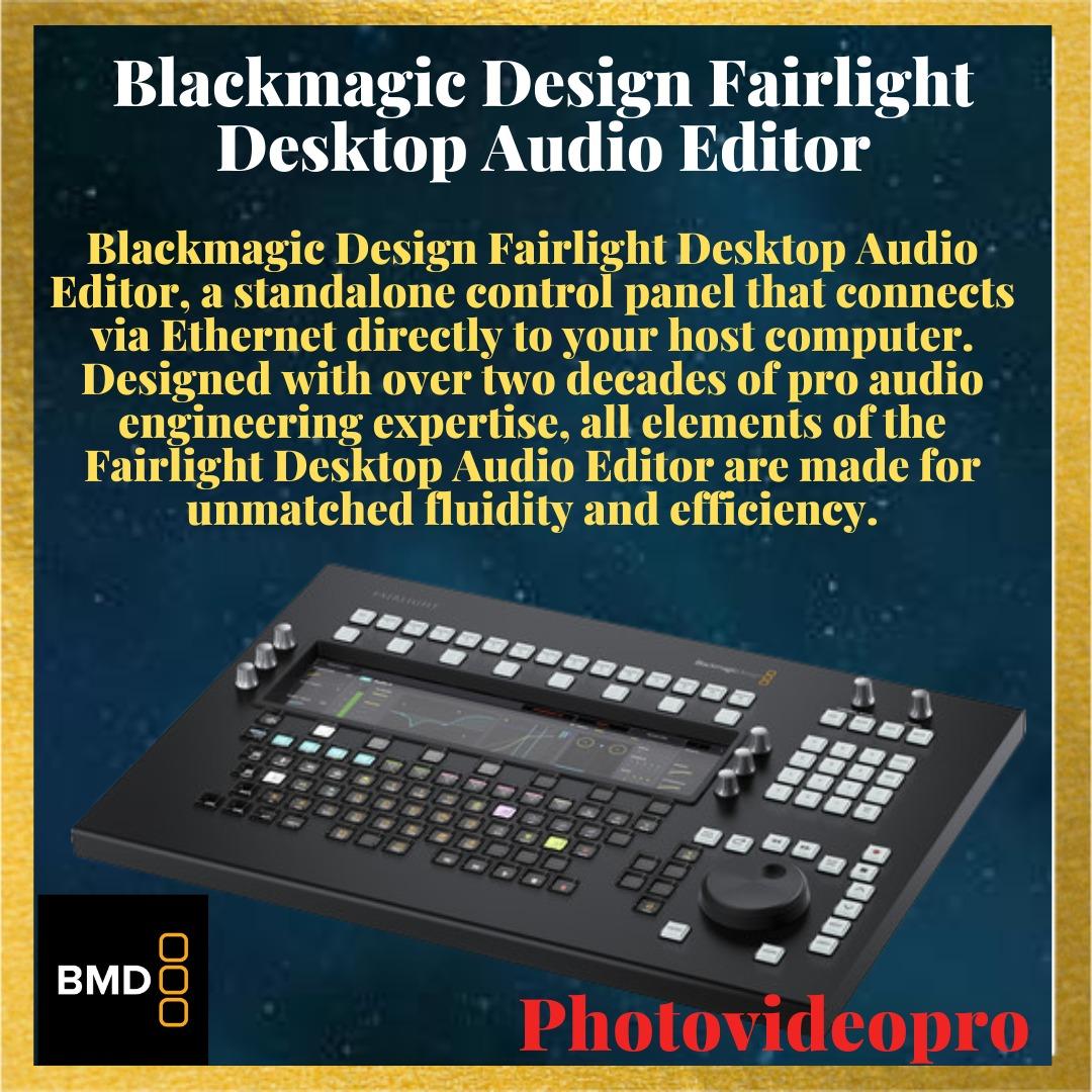 Blackmagic Design Fairlight Desktop Audio Editor, Photography, Photography  Accessories, Lighting & Studio Equipment on Carousell